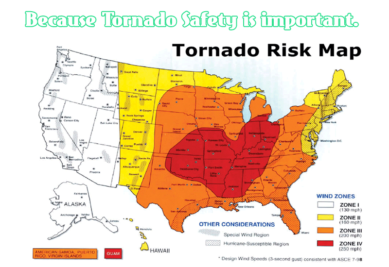 Tornado Threat Map